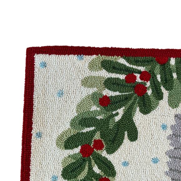 Peking Handicraft NUTCRACKER Hooked Rug 2X3 Christmas Holiday Home Decor New - Picture 10 of 14